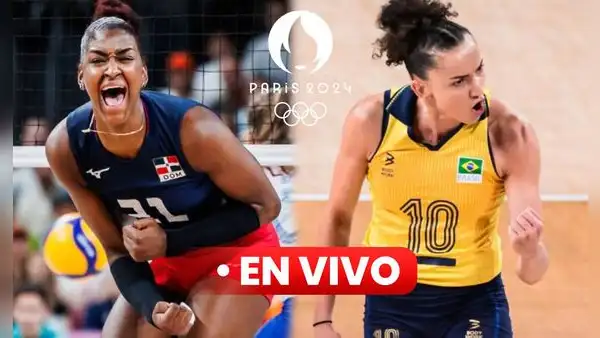 Dominicana vs. Brasil voleibol EN VIVO, Juegos Olímpicos París 2024: horario y dónde ver los cuartos de final