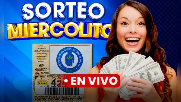 Lotería Nacional de Panamá EN VIVO: RESULTADOS del Sorteo Miercolito hoy, 7 de agosto, vía Telemetro