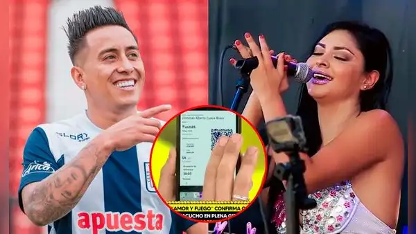 Christian Cueva estuvo en Ayacucho en plena gira de Pamela Franco: 'Amor y fuego' presenta ticket de viaje