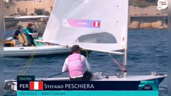 ¡Perú consiguió su primera medalla! Stefano Peschiera logró la presea de bronce en París 2024