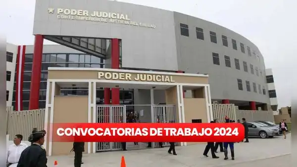 ¿Eres estudiante o egresado? Poder Judicial lanza convocatoria de trabajo con sueldos de hasta S/5.100