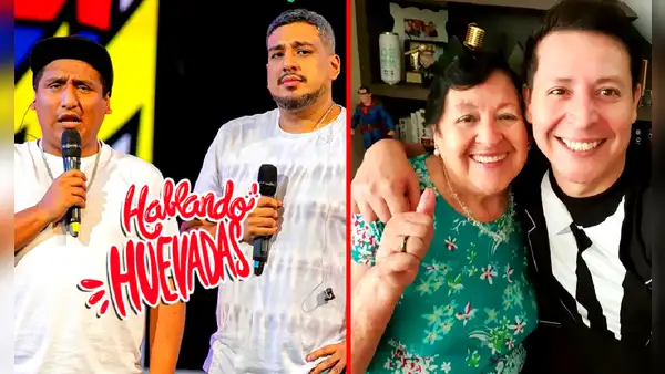 Jorge Luna, Ricardo Mendoza y Cathy Sáenz, compañeros de Carloncho, le envían sentido mensaje tras muerte de su mamá