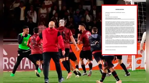 Filtran los informes del árbitro sobre pelea del Universitario vs. Melgar que no dejó ningún sancionado