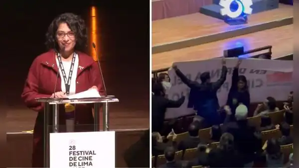 Abuchean a ministra de Cultura cuando daba discurso en Festival de Cine de Lima: “Hipócrita y mentirosa”