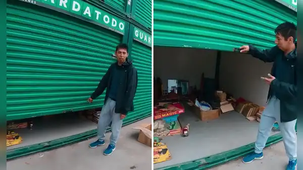 Peruano compró almacén de REMATE por S/300 en Chorrillos y se llevó gran sorpresa: "Todo se vende"