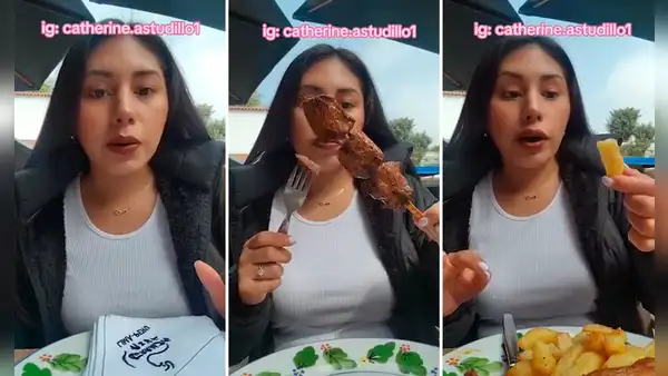 Peruana sorprendida al ver el precio de un ¼ de pollo a la brasa con anticucho: "¿92 soles?"