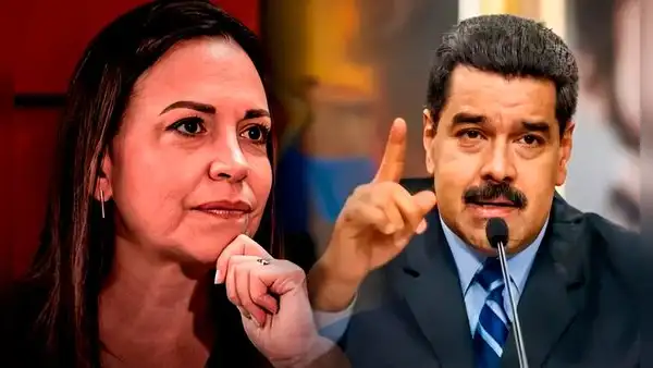 María Corina ofrece "negociación" a Maduro para que abandone la presidencia y él la llama "prófuga de la justicia"