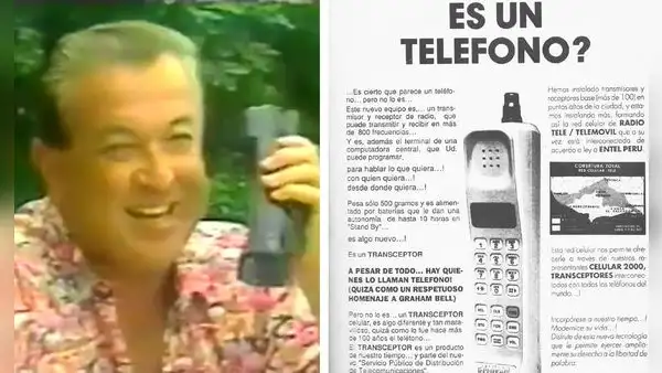 Pesaba medio kilo y no entraba en el bolsillo: este fue el insólito precio del primer celular en el Perú