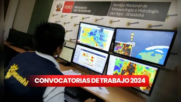 ¡Trabaja en Senamhi! Organismo abre CONVOCATORIA LABORAL en regiones del Perú para ganar hasta S/8.000