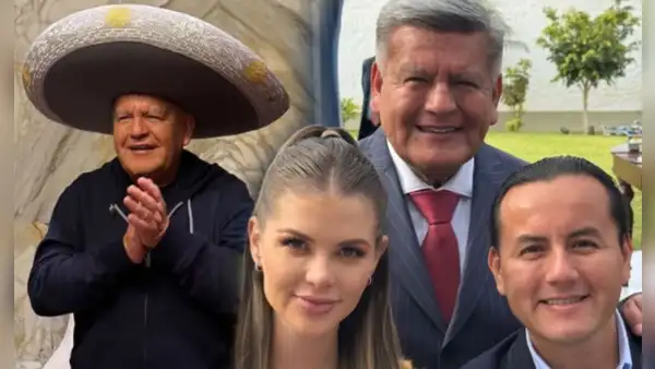 Brunella Horna comparte conmovedoras fotografías del cumpleaños de César Acuña junto a Richard: “Feliz día suegrito”