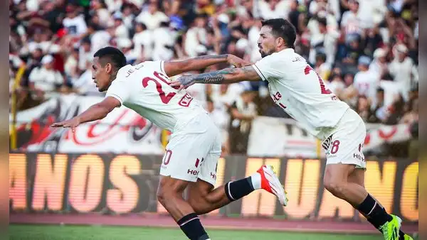Con golazo de Álex Valera, Universitario empató ante Sport Huancayo por la Liga 1 2024