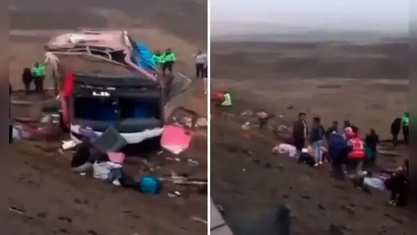 Accidente en la Panamericana Norte deja 1 fallecido y al menos 23 heridos tras despiste de bus