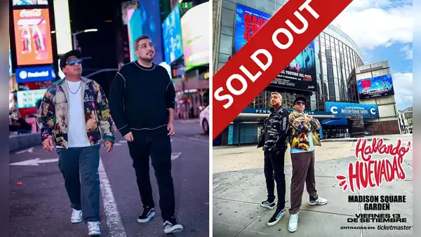 ‘Hablando Huevadas’: Jorge Luna y Ricardo Mendoza hacen SOLD OUT en su show en el Madison Square Garden