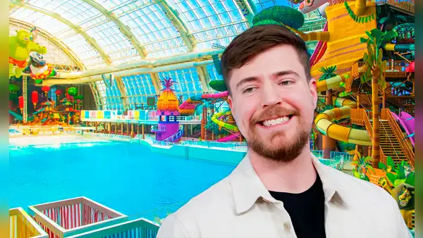 Así es el centro comercial de Estados Unidos con parque acuático, simulador de vuelo y donde Mr. Beast vende hamburguesas