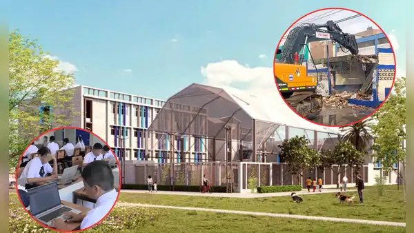 Destruyen 3 colegios en LOS OLIVOS para crear Escuelas Bicentenario: uno ya se inauguró y es la más moderna del distrito