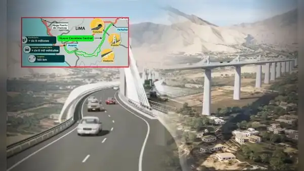 El megaproyecto que unirá la costa con la sierra central y acortará el viaje de Lima a La Oroya a 2 horas y media