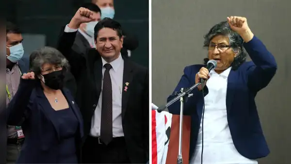 Madre de Vladimir Cerrón llega al Congreso de la República y asegura que su hijo "es inocente"