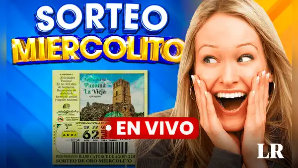 Lotería Nacional de Panamá EN VIVO: RESULTADOS del Sorteo Miercolito 2973 del 14 de agosto, vía Telemetro