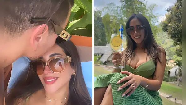 Melissa Paredes y Anthony Aranda pasan su luna de miel en un hotel en medio de la selva