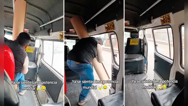 Chofer de combi sin cobrador sorprende a pasajeros con puerta automática y dicen: “Lima potencia mundial”