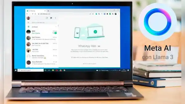 ¿Cómo usar Meta AI en WhatsApp Web? Así podrás activar el círculo azul en tu PC o laptop