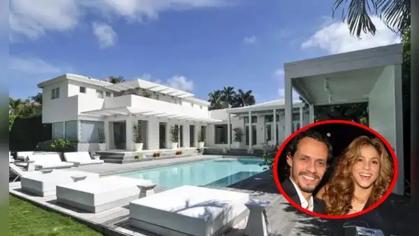 Marc Anthony ayuda a Shakira a vender su mansión de 17 millones que no querían comprar por insólito motivo