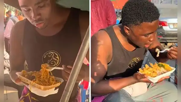 Haitino prueba la comida callejera en Perú y queda maravillado: “Cada plato más rico que el otro”