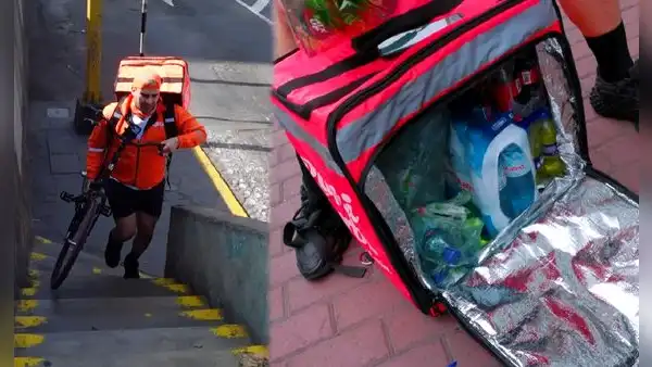 Peruano graba su primera experiencia como repartidor y usuarios reaccionan: Valoraré más su trabajo