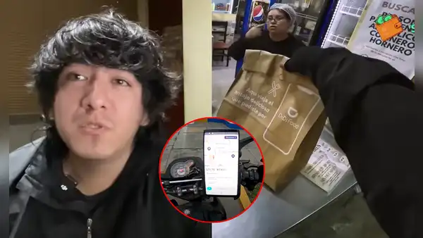 Peruano revela cómo ganó más de S/100 al día repartiendo comida: "Se saca más que un trabajo normal"