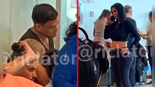 Pamela Franco y Christian Domínguez: así fue su insólita reacción al encontrarse en el mismo aeropuerto de Trujillo