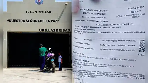 Bullying en Chiclayo: escolar agrede a su compañero dentro de aula, pero profesor no hizo nada para impedirlo