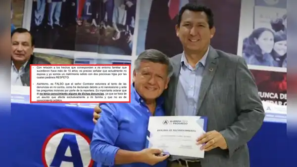 César Florez: exafiliado de APP se retracta y señala que contralor desconocía de sus denuncias por violencia
