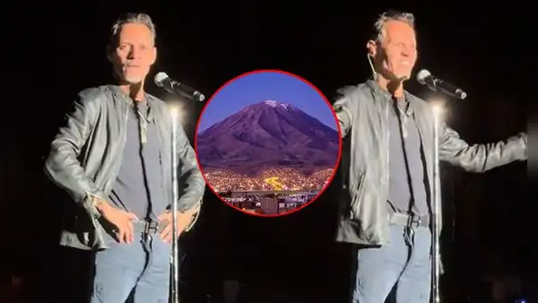 Público hizo singular corrección a Marc Anthony durante concierto en Arequipa: "Es otro país"