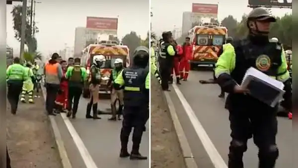 Fatal accidente de tránsito en la Panamericana Sur: motociclista fallece tras impacto de vehículo