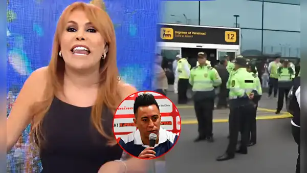 Magaly Medina criticó a la Policía por resguardar a Christian Cueva en el aeropuerto: “Un golpeador no lo merece”