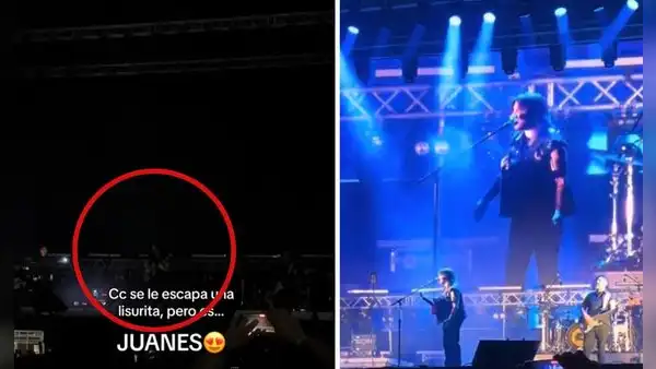 Juanes explotó en pleno concierto en Trujillo porque le apagaron la luz: "No veo ni m*****"