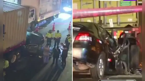 Surco: mujer fallece en la Panamericana Sur tras el choque de su vehículo con un tráiler, también se reportó un herido