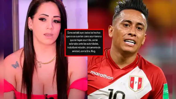 Christian Cueva NIEGA haber tenido romance con Melissa Klug: "Fue una relación únicamente de amistad"