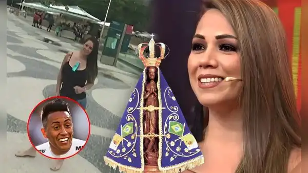 Melissa Klug niega que haya viajado a Brasil con Christian Cueva: iba a visitar a la virgen aparecida