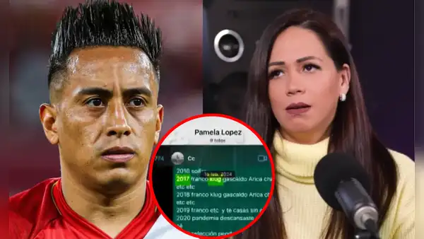 Christian Cueva ADMITE relación con Melissa Klug en NUEVO CHAT expuesto por Pamela López