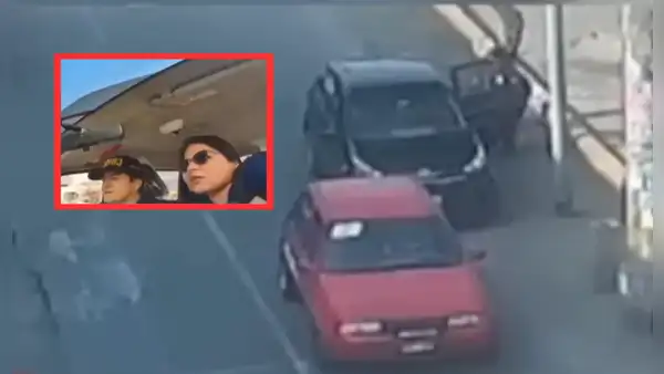Taxista en Comas intenta huir con maletas de pasajera y es capturado por serenazgo