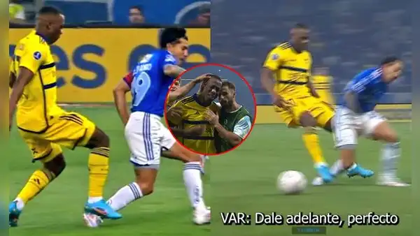 Conmebol publicó audios del VAR y reveló la razón por la que expulsaron a Luis Advíncula a los 10 segundos
