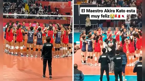 Japón tuvo emotivo gesto con equipo peruano en Mundial de Vóley Sub-17: “Grande Akira Kato”