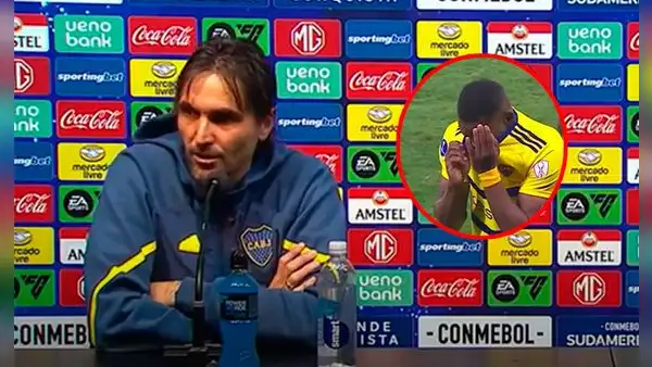 DT de Boca Juniors respaldó a Advíncula tras su roja: "Lo que hay que hacer es abrazarlo y acompañarlo"
