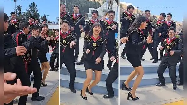 Egresados de Civil celebran graduación y usuarios descubren que solo hay una mujer: “Marcando la diferencia”