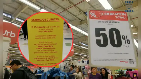 Metro UNI REMATE: encuentra electrodomésticos, ropa y más con hasta 50% de descuento por cierre de tienda