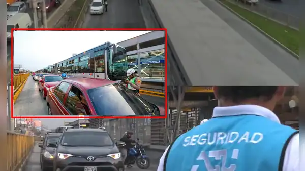 ¿Qué pasa si manejo en las vías exclusivas del Metropolitano? Esto dice ATU
