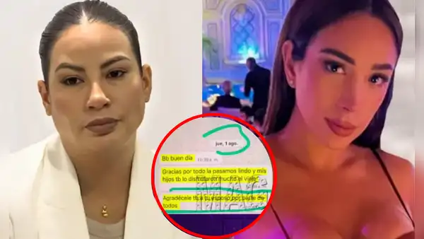 NUEVO CHATS FILTRADOS revelan amistad cercana entre Pamela López y Nardha Velarde, pese a que esposa de Cueva lo negó