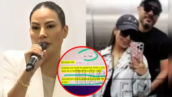 ¿Mintió? Los chats que prueban que Pamela López sabía que su 'saliente' tenía romance con su amiga