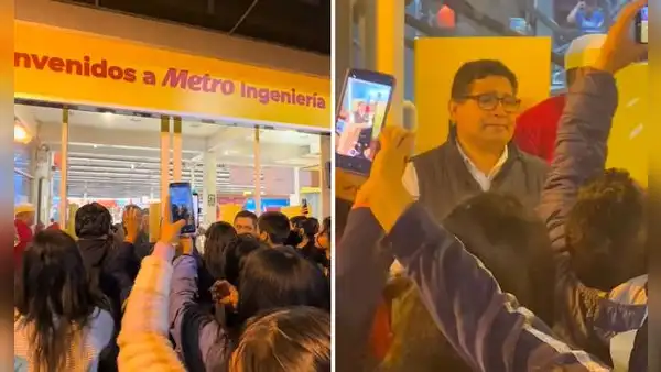 Emotiva despedida de Metro UNI: clientes y trabajadores se unen en aplausos